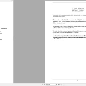 Nissan SGN4 SGXN4 Introduction Manual