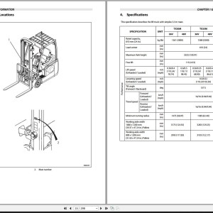 Nissan TX30M TX35M TX40M Service Manual 997SE-11000