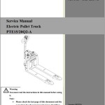 Noblelift 689 MB PDF Operation Parts Service Manual