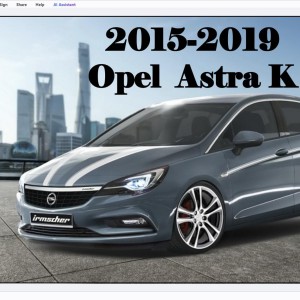 Opel Astra K 2015-2019 Workshop Manual Wiring Diagrams