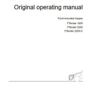 Amazone 1600 2200 2200-C Operating Manual