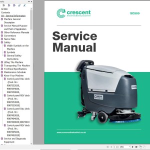 Crescent SC500 Service Manual