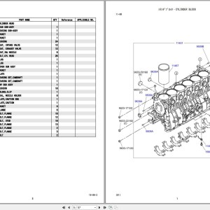 Kobelco 7055-3F Parts Catalog S3GB21003ZO01