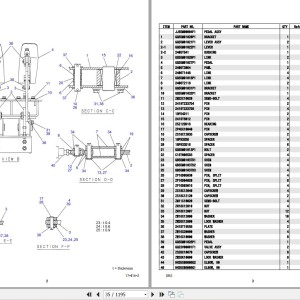 Kobelco 7070 Parts Manual S3GG21002ZO