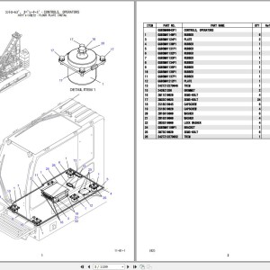 Kobelco 7200G Parts Manual S3JD04301ZO06