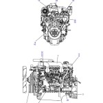 Kobelco 7250-2F Hino Engine P11CUN-KSFA Parts Catalog