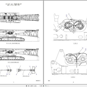 Kobelco 7250-2F Parts Manual S3JD40002ZO