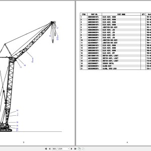 Kobelco CK1600G-3 Parts Catalog S3GN05131ZO05