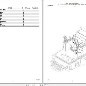 Kobelco CK3300G-2 Parts Catalog S3JL05101ZO07