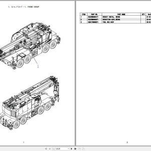 Kobelco RK700 Parts Catalog S3EG00001ZO