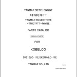 Kobelco SK210LC-11E SK210NLC-11E Parts Manual S3YN00083ZE04