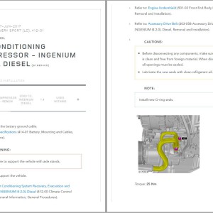 Land Rover Discovery Sport 2021 L550 Service Repair Manual