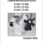 Liebherr LTM 1150-1 Engine Operating Service Workshop Manual
