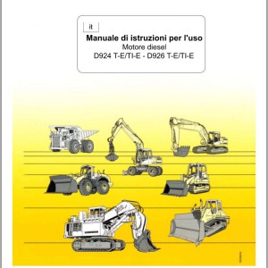 Liebherr LTM 1150-1 Engine Operating Service Workshop Manual