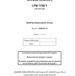Liebherr LTM 1150-1 Operating Manual