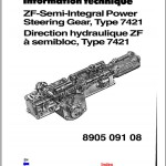 Liebherr LTM 1150-1 Steering Repair Manual