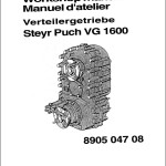 Liebherr LTM 1150-1 Transmission Service Workshop Manual