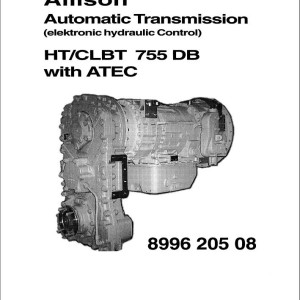 Liebherr LTM 1150-1 Transmission Service Workshop Manual