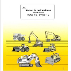 Liebherr LTM 1400 Diesel Engine Operating Workshop Manual