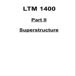Liebherr LTM 1400 OW Superstructure General Service Manual