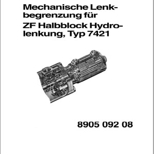 Liebherr LTM 1400 Steering Repair Manual