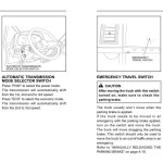 Mitsubishi FD160NE FD180NE FD200NE FD230NE Operation and Maintenance Manual