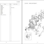 Mitsubishi FD240-3 FD250-3 FD300-3 Parts Catalog PCFJE-8B0180