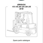 OMG ERGOS 15D to ERGOS 35G Parts Catalog SP.082.REV.02