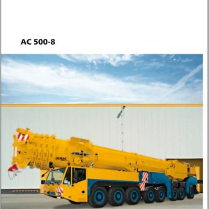 Terex Demag AC 500-8 Training Manual Electrical and Hydraulic Diagram