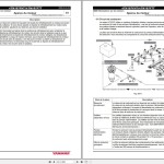 Yanmar Engine 4TN107FHT 4TN107FTT Service Manual and Wiring Diagram 647984FR
