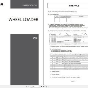 Yanmar V8 Parts Catalog CP548ENWL00100