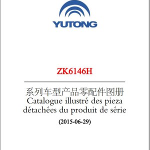 Yutong ZK6146H Parts Catalog FR ZH