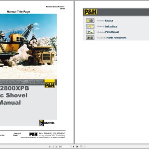 P And H 2800XPB Parts Manual PDF