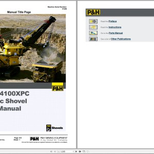P And H 4100XPC Parts Manual 2013 PDF