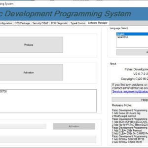 Patac DPS V2.0.7.2.20190514 Development Programming System