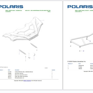 Polaris 2025 ATV INTL SPORTSMAN 570 EPS AGRI PRO TB3 (R01) Part Manual