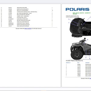 Polaris 2025 ATV INTL SPORTSMAN 570 EPS SE PREM LE T3B (R01) Part Manual