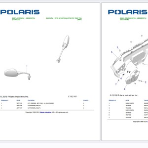 Polaris 2025 ATV INTL SPORTSMAN 570 EPS TURF TB3 (R01) - A25SEE57C4 Part Manual
