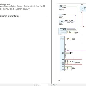 Porsche 911 Carrera 4S 992 2021 Wiring Diagram