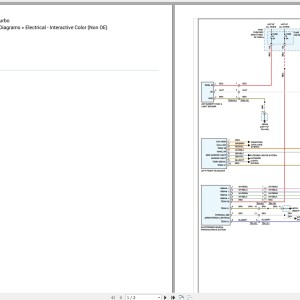 Porsche 911 Carrera S Turbo 2021 Wiring Diagram