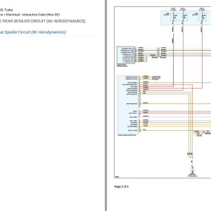 Porsche 911 Dakar (992) F6 - 3.0L Turbo 2023 Wiring Diagram