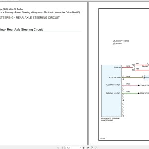 Porsche Cayenne GTS Coupe 9YB 2021 Wiring Diagram