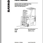 Raymond 4150 4250 Part Catalog & Maintenance Manual Schematics Diagram