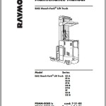 Raymond EZ-A DZ-B Part & Maintenance Manual