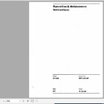 Raymond 21 SCR Operation, Maintenance & Parts Manual