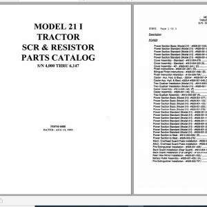 Raymond 21i Operation, Maintenance & Parts Manual