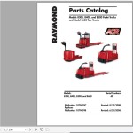 Raymond 8300 8400 8500 8600 Schematic, Maintenance & Parts Manual