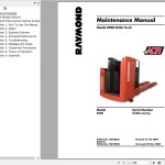 Raymond 8900 Schematics Diagram & Maintenance Manual