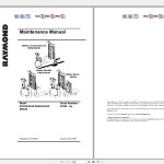 Raymond RRS RSS RCS 20 22 30 40 Maintenance Parts Manual, Electrical Schematic
