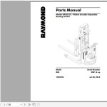 Raymond RAS 20 25 Schematics, Maintenance & Parts Manual